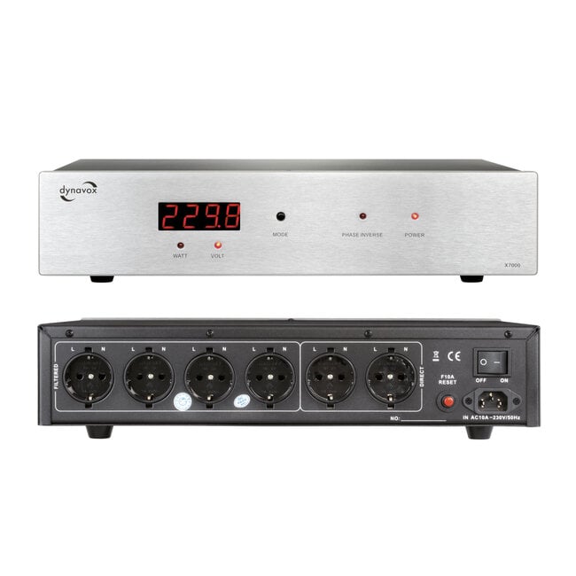 HiFi mains filter X7000B silver
