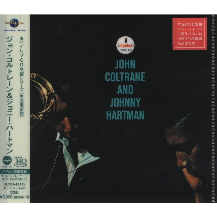 JOHN COLTRANE AND JOHNNY HARTMAN - UHQCD