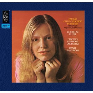 JACQUELINE DU PRÉ / DANIEL BARENBOIM & CHICAGO SYMPHONY ORCHESTRA – DVORAK: CELLO CONCERTO IN B MINOR