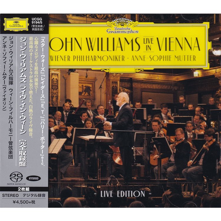 JOHN WILLIAMS & ANNE SOPHIE MUTTER & WIENER PHILHARMONIKER: LIVE IN VIENNA