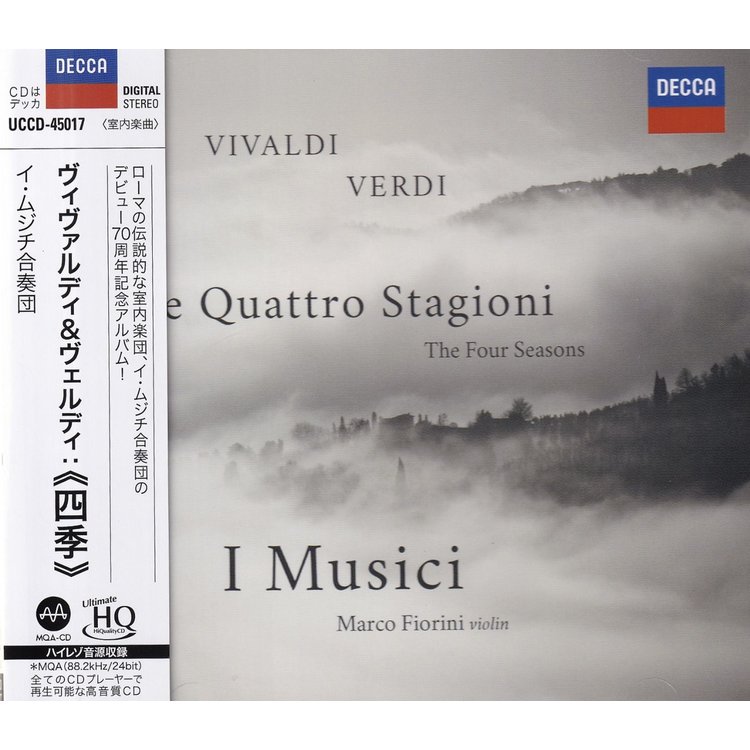 I MUSICI – VIVALDI & VERDI: THE FOUR SEASONS - UHQCD