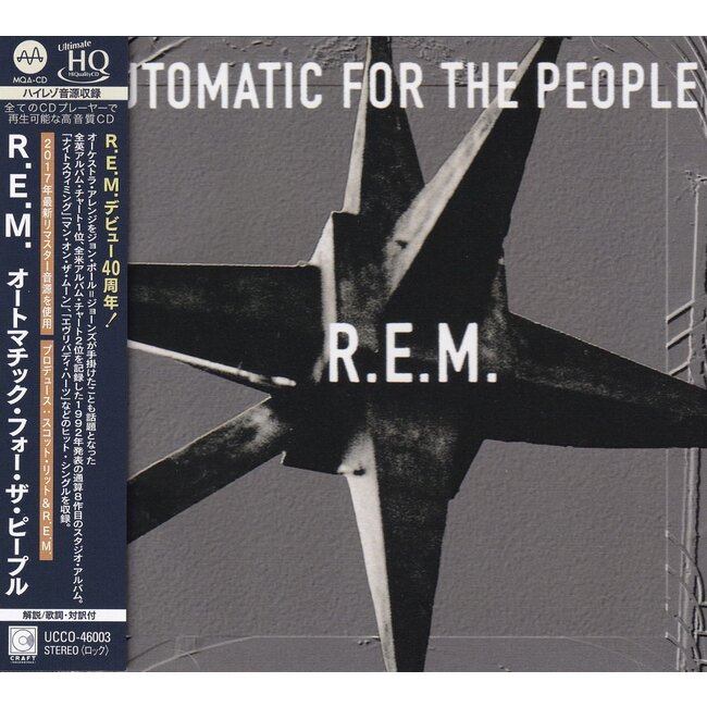 R.E.M. - Automatic For The People - UHQCD