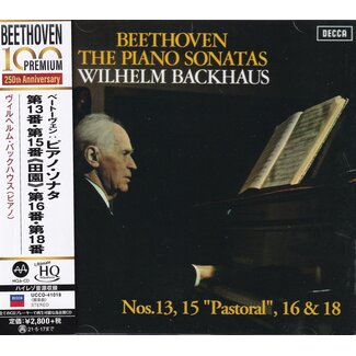 Wilhelm Backhaus - Beethoven: Piano Sonatas Nos. 13, 15, 16 & 18