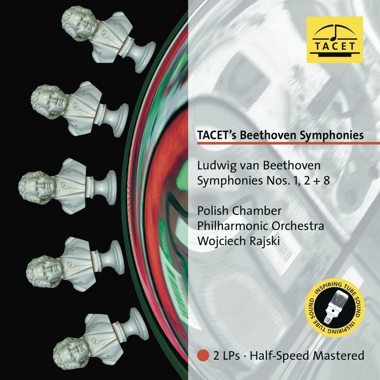 TACET'S BEETHOVEN SYMPHONIES - BEETHOVEN: SYMPHONIES NOS. 1, 2 & 8