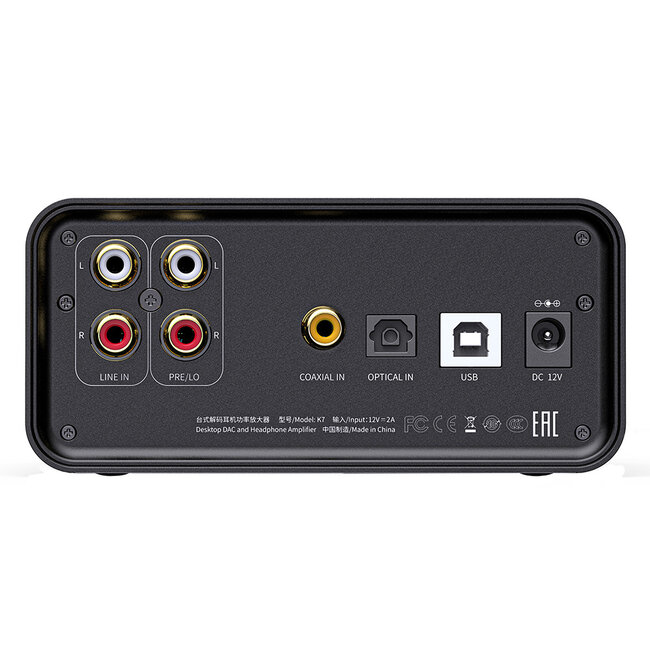 FiiO K7 symmetrischer Desktop DAC und Kopfhörerverstärker