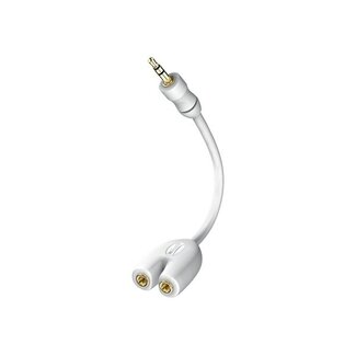 Inakustik Headphone/Extension Adapter | 3,5 | White