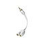 Inakustik Headphone/Extension Adapter | 3,5 | White | 10 Cm