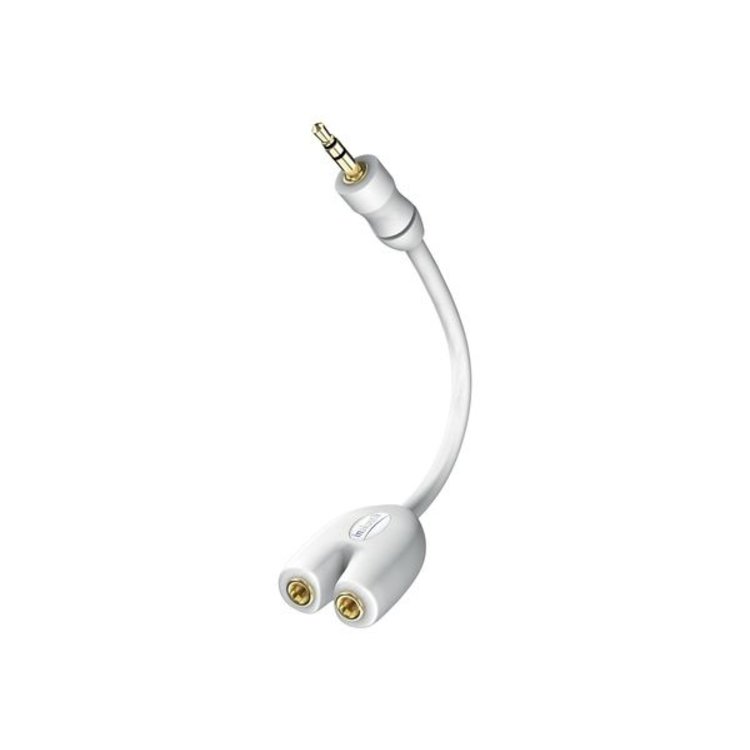 Inakustik Headphone/Extension Adapter | 3,5 | White