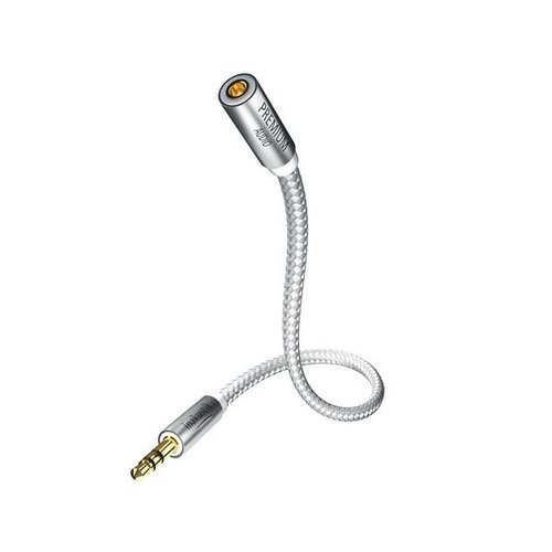 Inakustik Extension cable for headphones | fem 3,5mm <> 3,5/6,3mm Inakustik Extension cable for headphones | fem 3,5mm <> 3,5/6,3mm