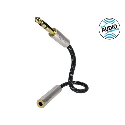 Inakustik Extension cable for headphones | fem 6,3mm <> 6,3mm Inakustik Extension cable for headphones | fem 6,3mm <> 6,3mm