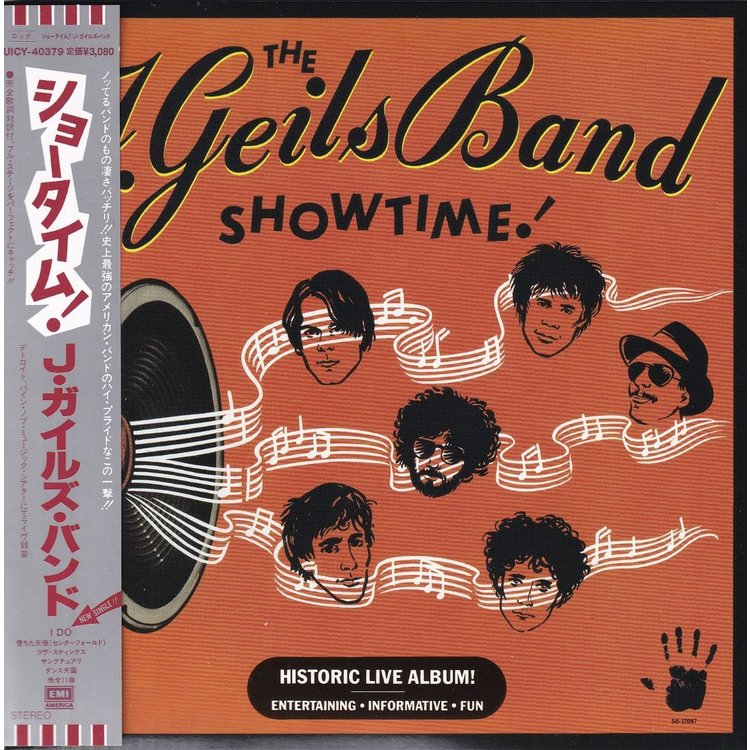 THE J. GEILS BAND – SHOWTIME! - UHQCD