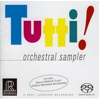 TUTTI! - ORCHESTRAL SAMPLER (SACD) - Hybrid-SACD