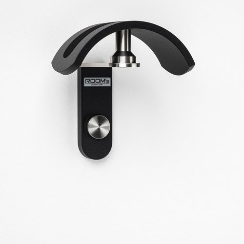 ROOMS Headphone wall mount (Black) ROOMS Headphone wall mount (Black)