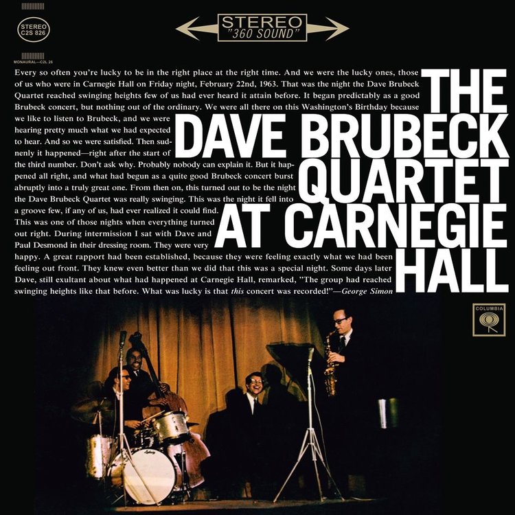 THE DAVE BRUBECK QUARTET AT CARNEGIE HALL