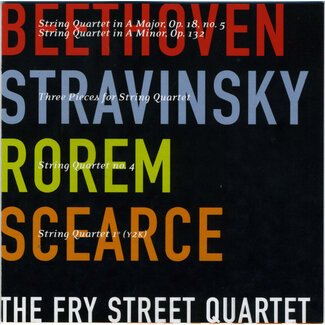 The Fry Street Quartet – Beethoven Stravinsky Rorem Scearce - Hybrid-SACD