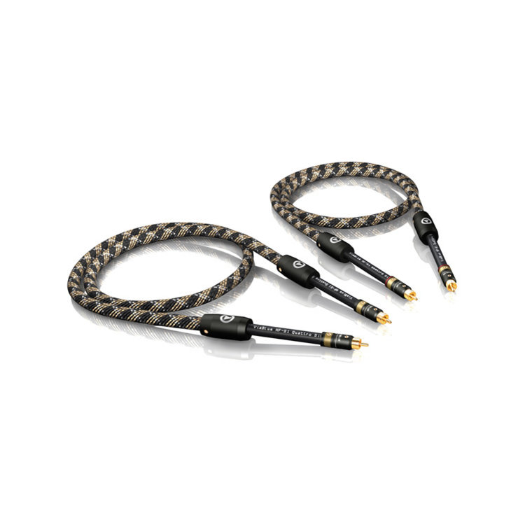 ViaBlue NF-S1 SILVER QUATTRO RCA CABLE (Mono version)