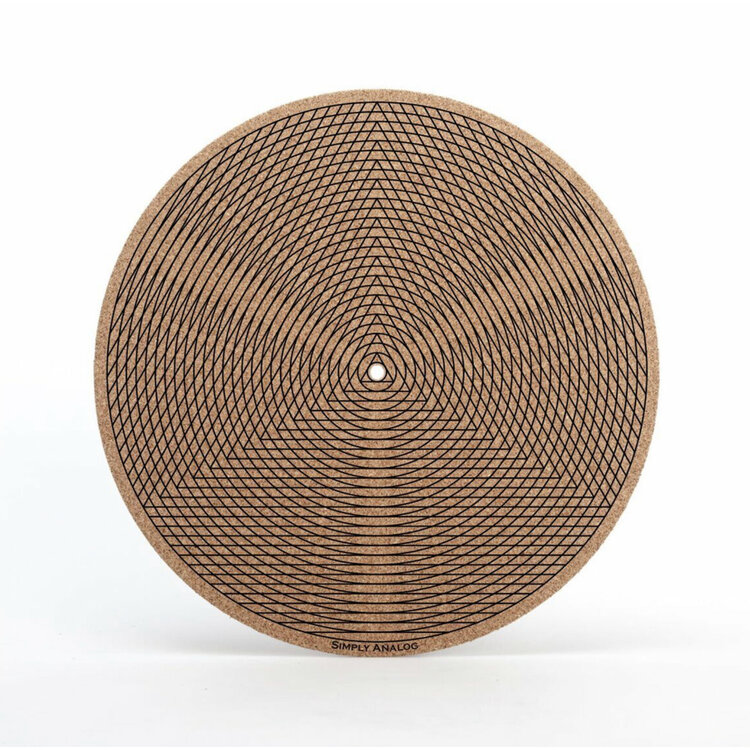 Simply Analog Corkmat Tricircle Turntable Slipmat