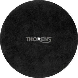 Thorens leather turntable matt (black)