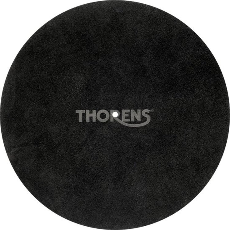 Thorens Thorens leather turntable matt (black)