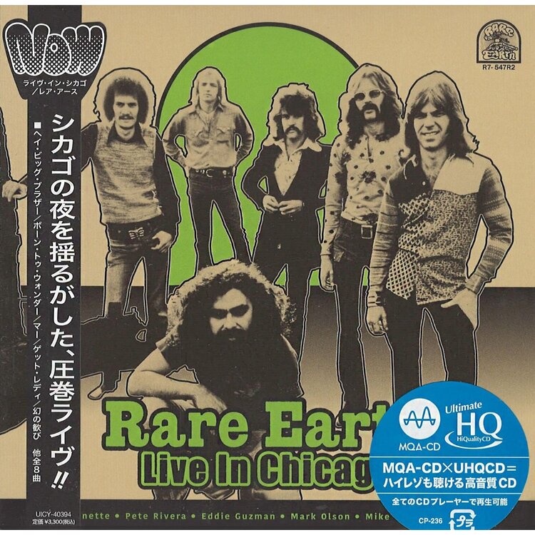 RARE EARTH - LIVE CHICAGO - UHQCD