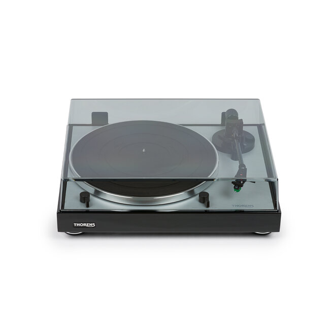 Thorens TD 402 DD Preto alto brilho gira-discos
