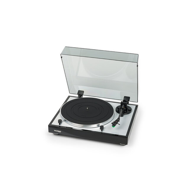 Thorens TD 402 DD Preto alto brilho gira-discos