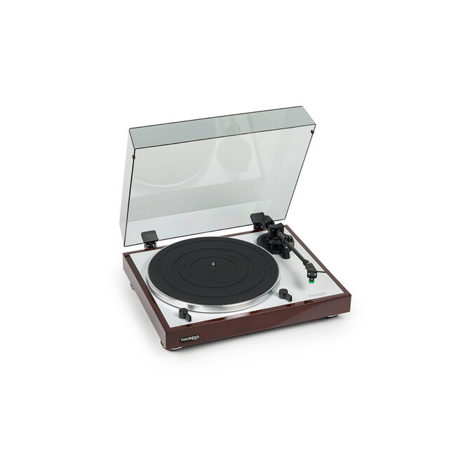 Thorens TD 402 DD Walnoot hoogglans