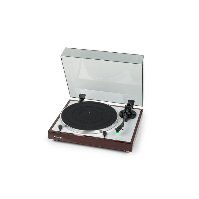 Thorens TD 402 DD Nogueira alto brilho gira-discos