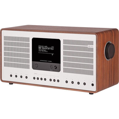 Revo SuperConnect Stereo (Walnut/Silver) Revo SuperConnect Stereo (Walnut/Silver)
