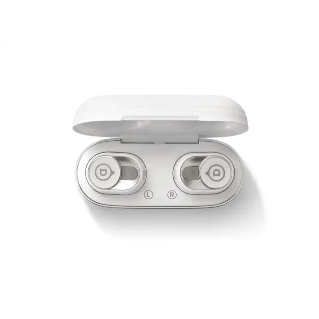 Fones de ouvido sem fio Devialet Gemini II (brancos)