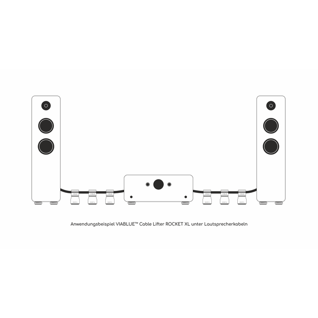 Rocket XL Kabelheber Silber