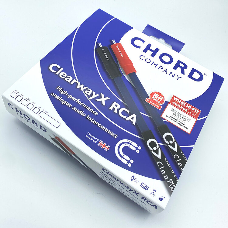 Chord Company  ClearwayX ARAY Mini-jack → RCA (tulp)