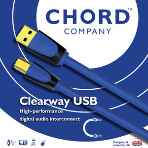 Chord Company Clearway USB (USB A-B)