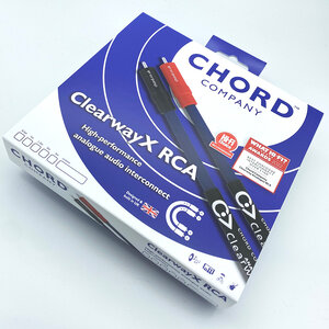 Chord Company Clearway X analogue RCA → RCA (tulp)