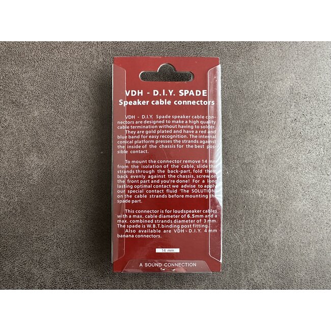 Van Den Hul DIY pelle sous blister