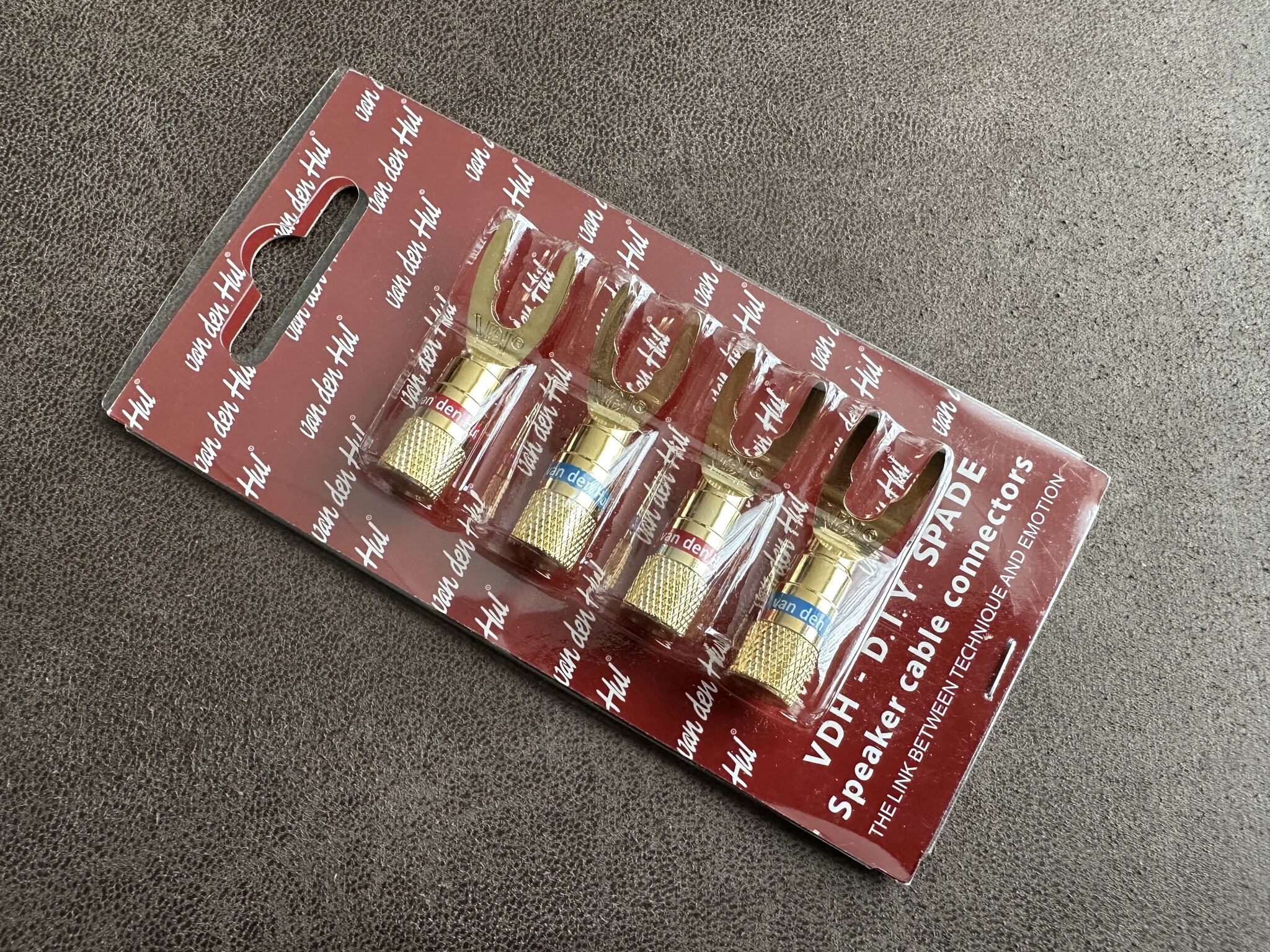 Van DEN HUL Banana Plug CF 4 pièces