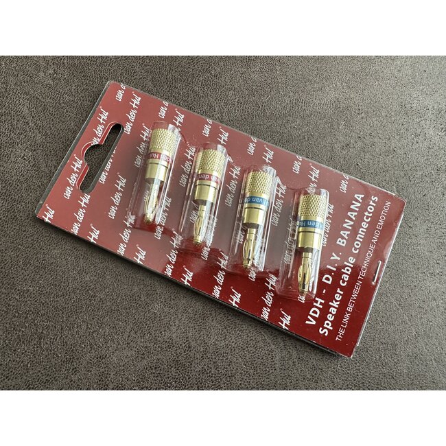 Van Den Hul D.I.Y. Banane im Blister verpackt