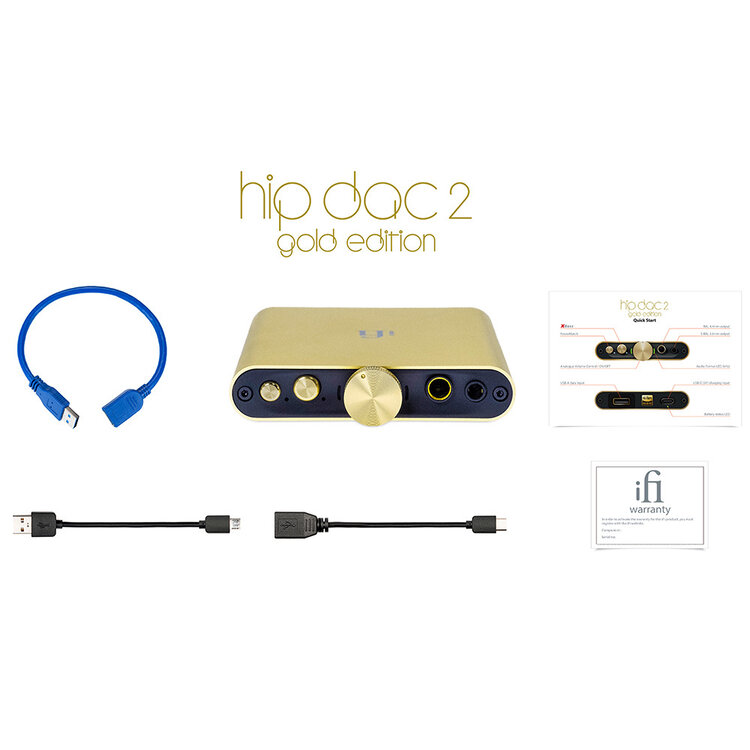 iFi audio iFi Audio hip-dac2 gold edition - Outlet Store