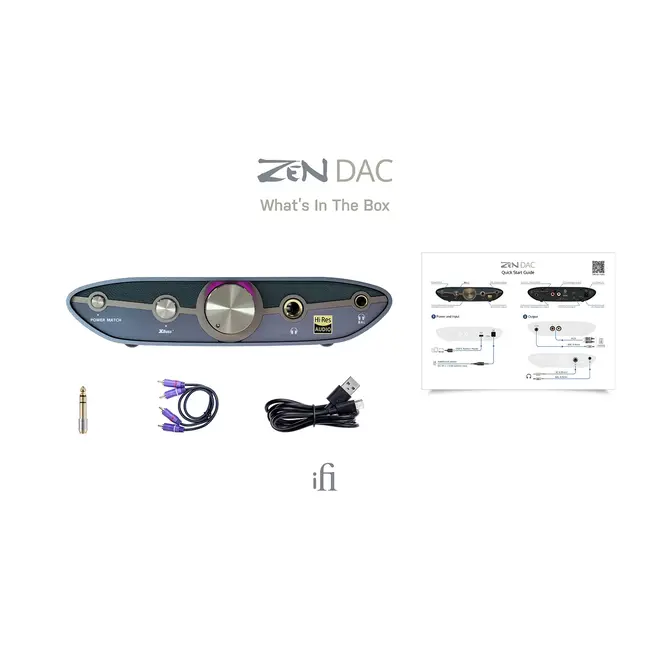 iFi Audio ZEN DAC 3 DAC USB-C e amplificador de auscultadores