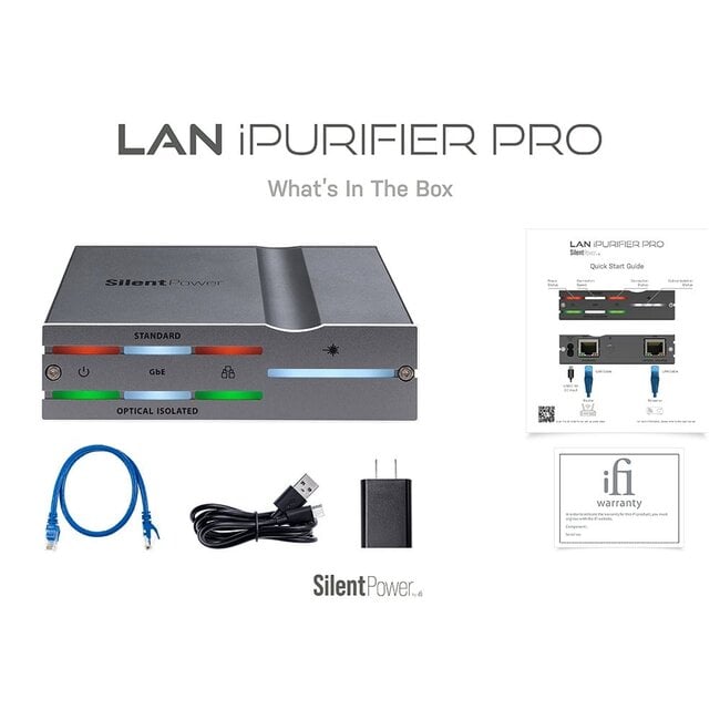 SilentPower LAN iPurifier Pro