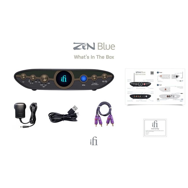 iFi Audio ZEN Blue 3 – Transmissor e recetor Bluetooth sem perdas