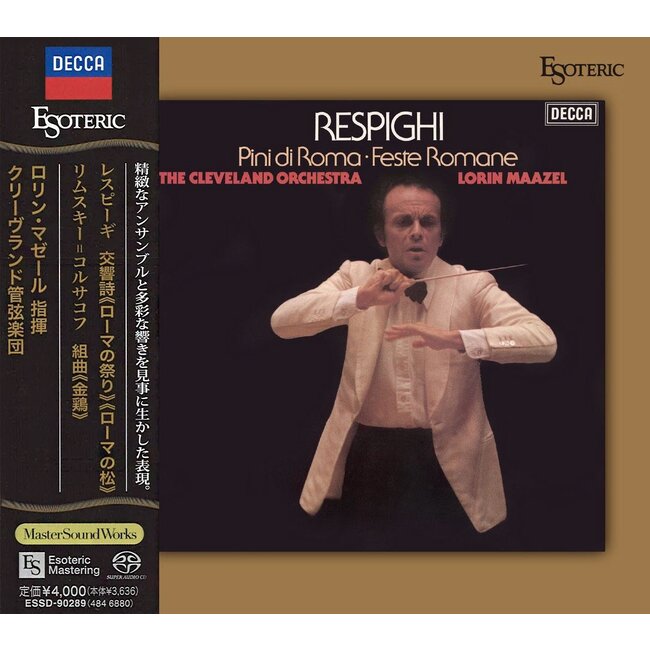 Lorin Maazel & The Cleveland Orchestra - Respighi: Pini di Roma/ Feste Romane - Hybrid-SACD