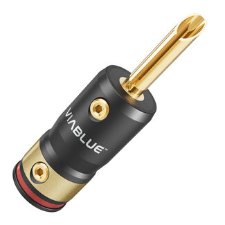 ViaBlue T8 Banana Plugs (2 Pairs)