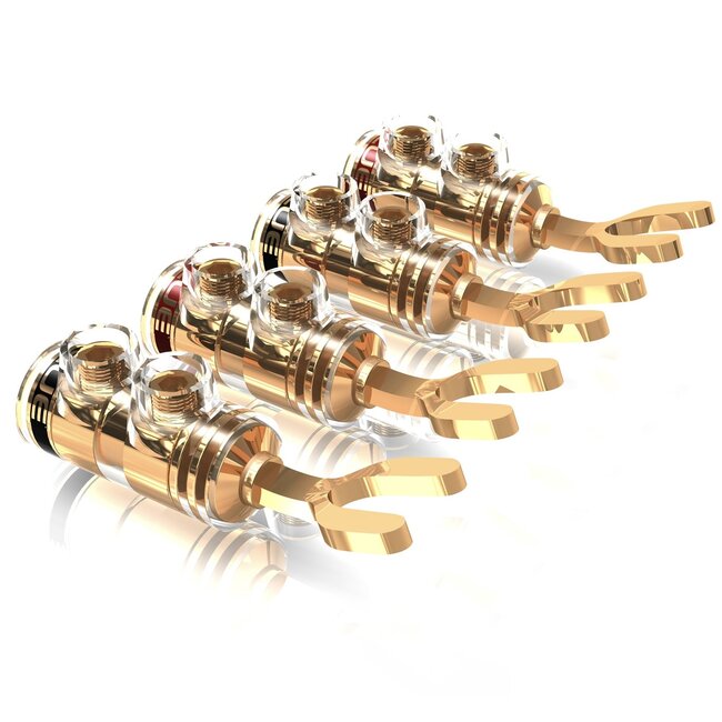 TS Spades Plugs 6 mm (2 Pairs)