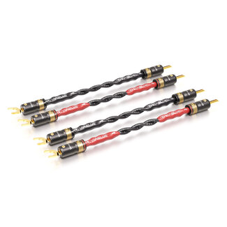 ViaBlue SC-4   Kabelbrücken T8 Banana/Spades (2 Paare)