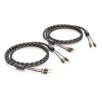 ViaBlue SC-2 Single-Wire T8 Banana (Stereo Set)