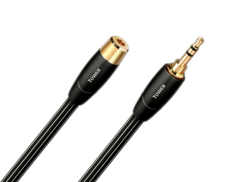 AudioQuest Tower mini-jack Mâle/Femelle - Rallonge Mini-jack 3,5 mm de
