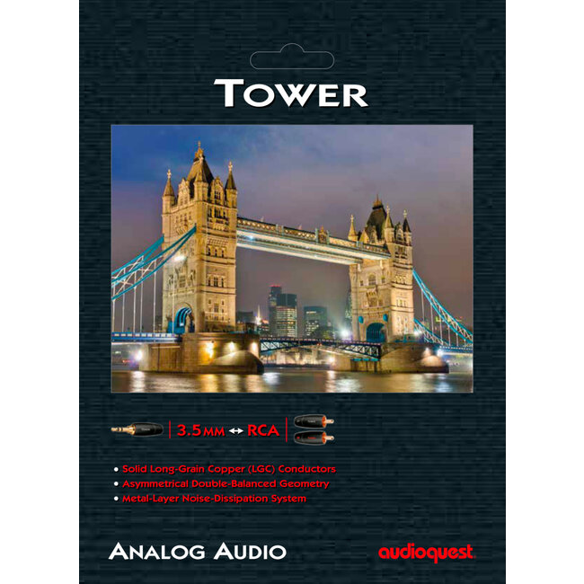 AudioQuest Tower 3.5mm Mini Male → Female