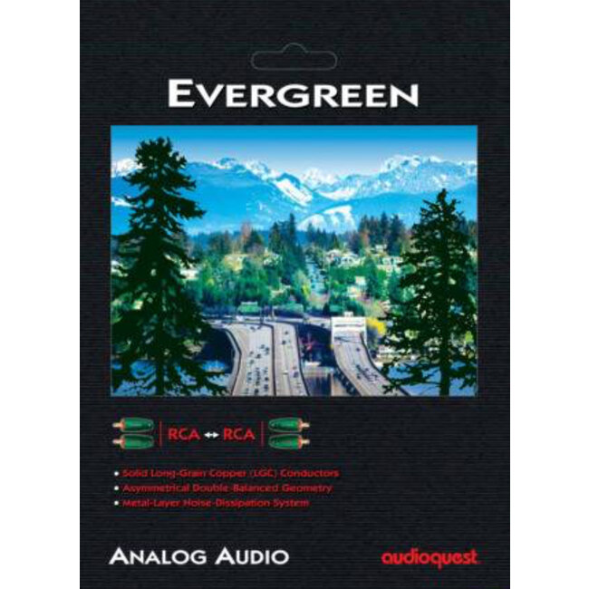 AudioQuest Evergreen RCA → RCA Interlink Kabel