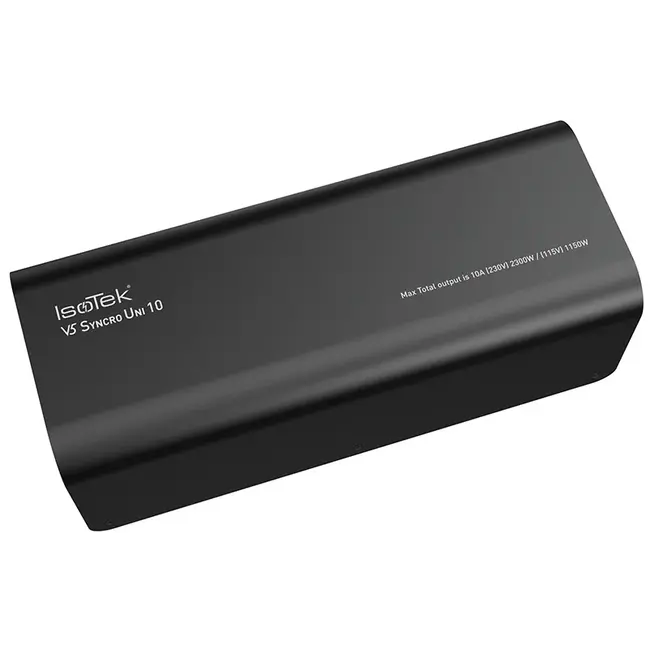 IsoTek V5 Syncro UNI 10 Schwarz